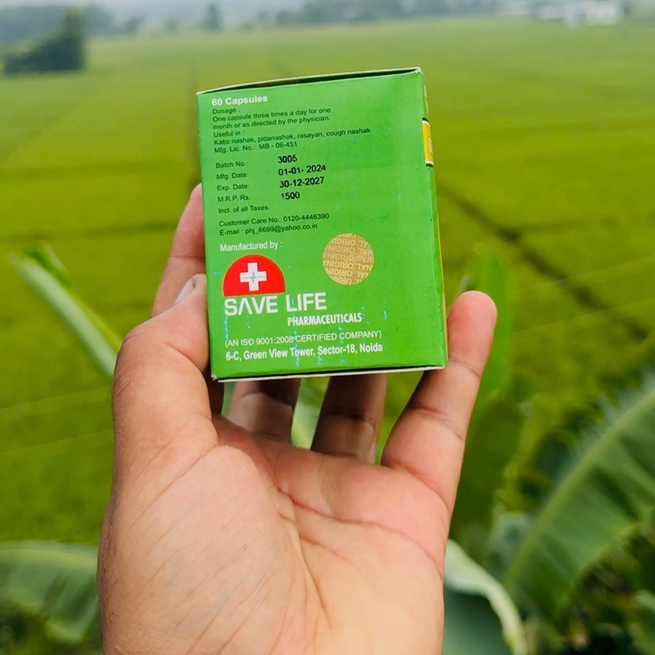 Parash Healthy Jiwan Capsules - Boost Weight Naturally (60 Capsules)